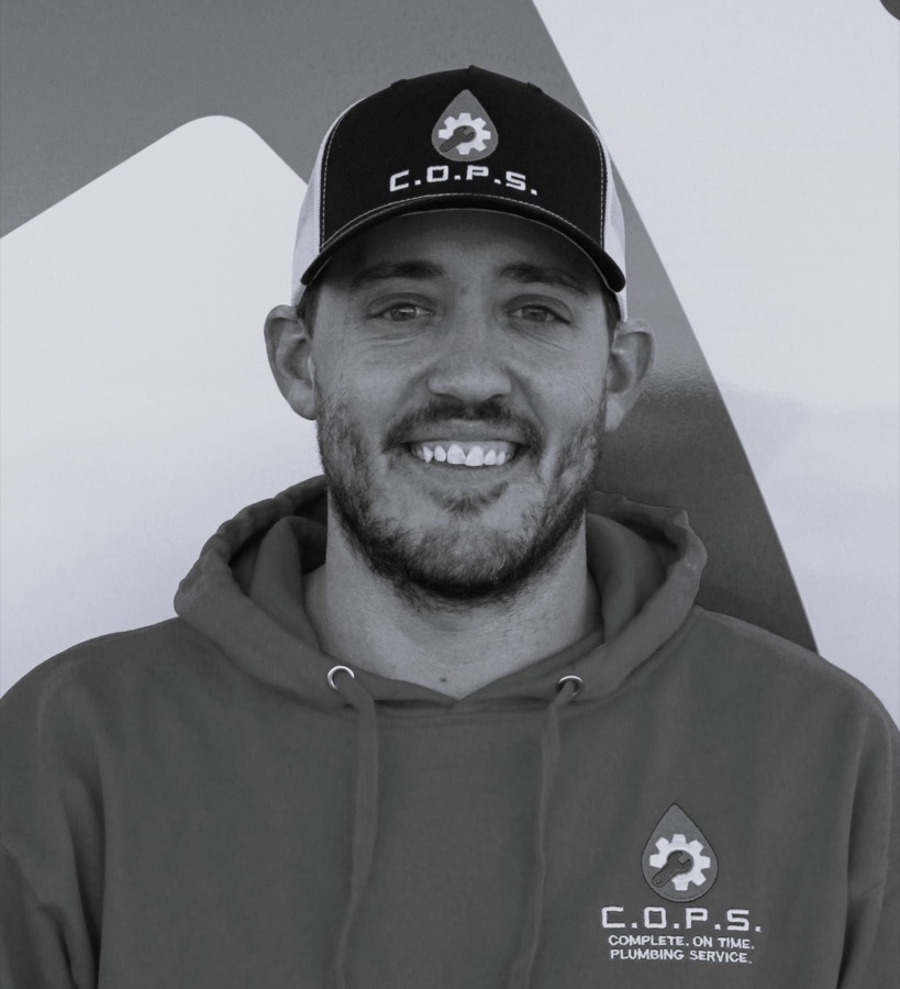 Thomas, co-founder of C.O.P.S. Plumbing