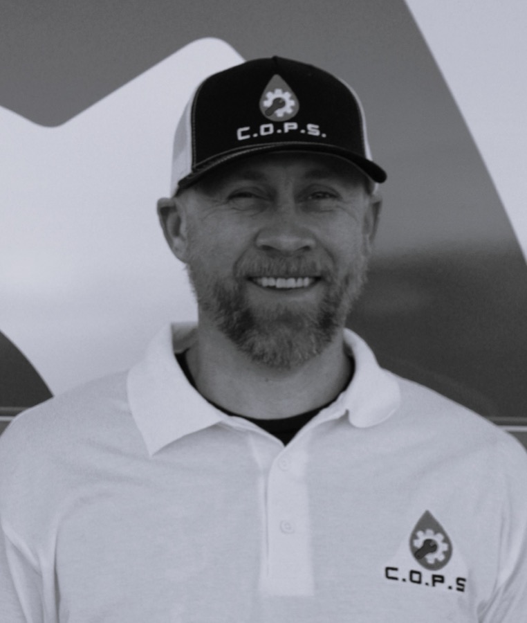 Matt, master plumber and co-founder of C.O.P.S. Plumbing